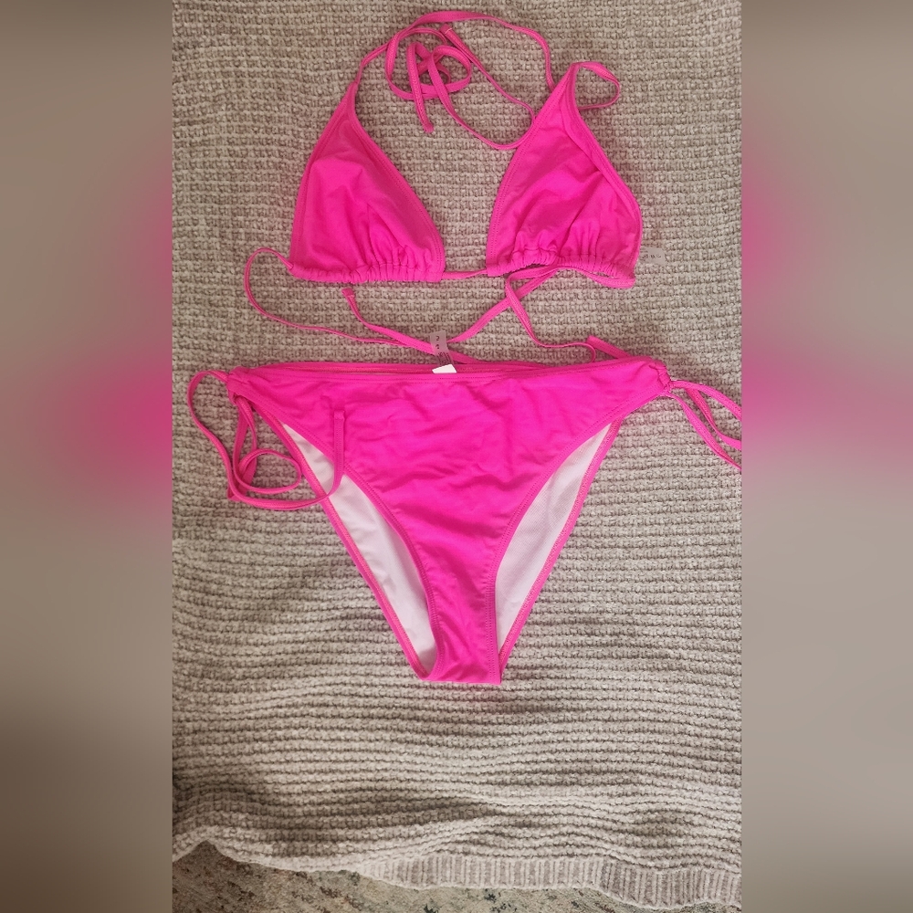 Hot Pink Bikini - XXL